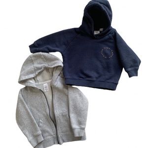 Zara & Carter's toddler boy hooded sweaters 18- 24M